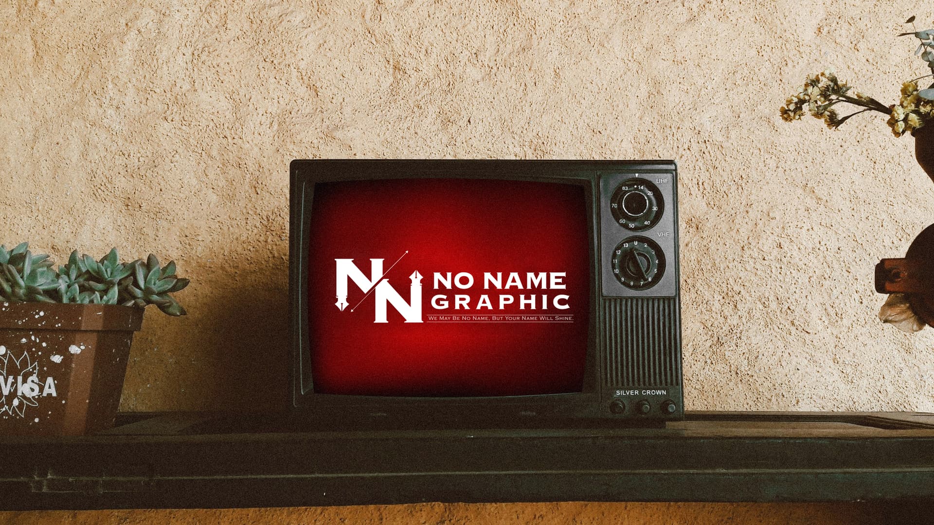 No Name Graphic team working on creative designs